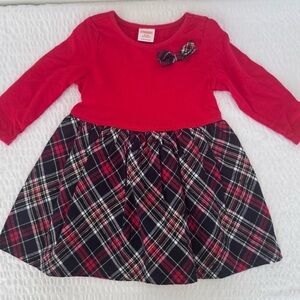 Gymboree Red and Plaid Kids Dress